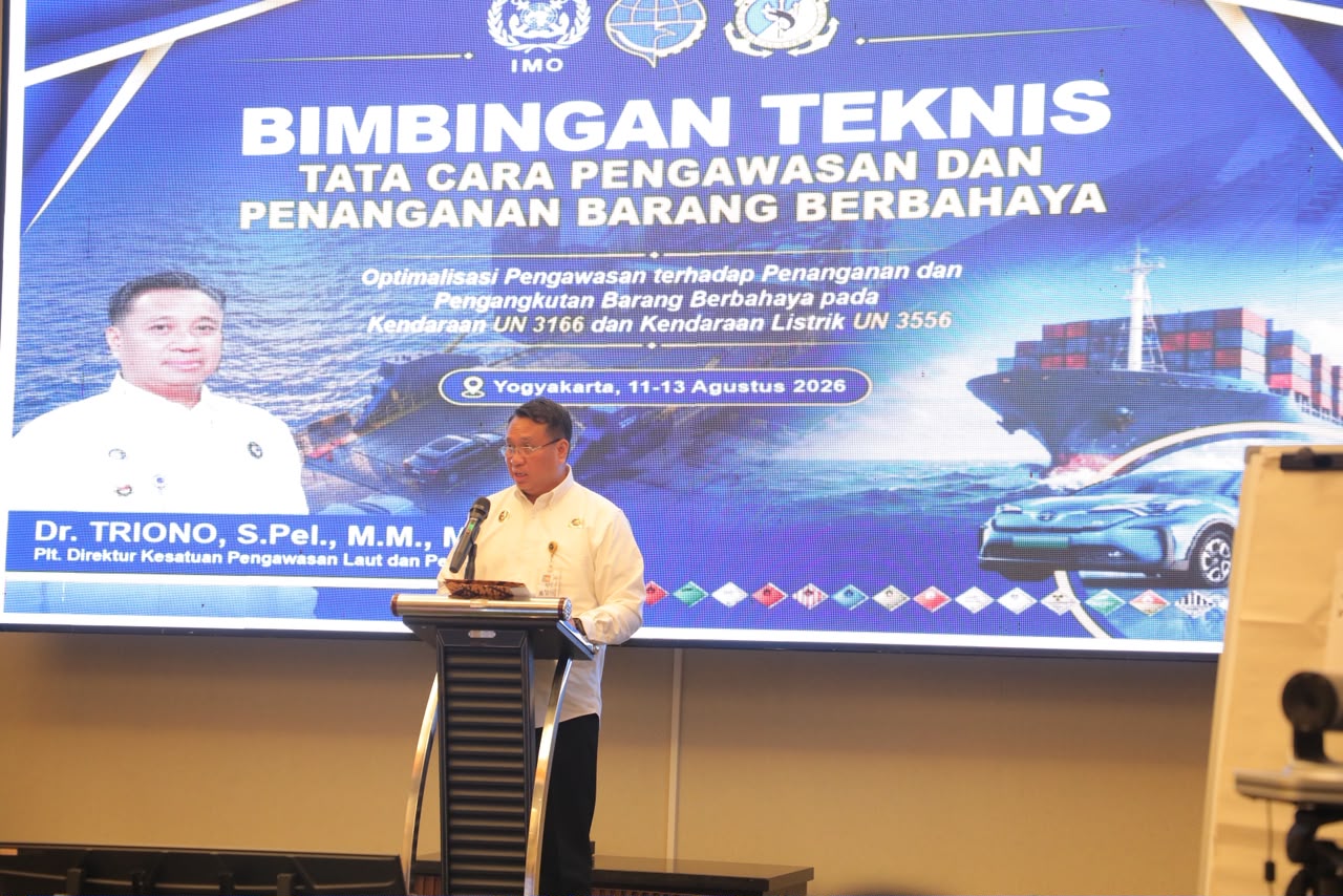 Kemenhub Perkuat Pengawasan Penanganan Kendaraan dan Kendaraan Listrik sebagai Barang Berbahaya di Pelabuhan